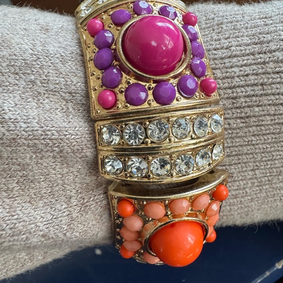 Colorful Gemstone Statement Ring - Picture 8 of 8